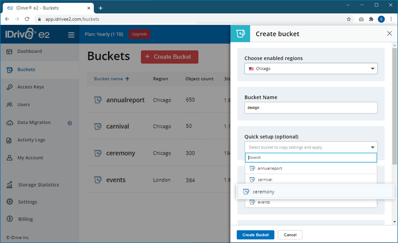 FAQ dashboard - Apply quick setup settings