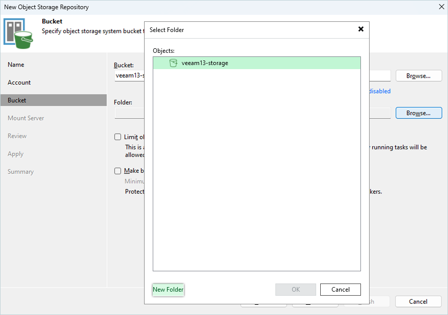 IDrive e2 with Veeam 13
