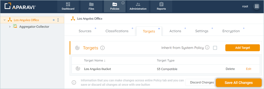 click save all changes