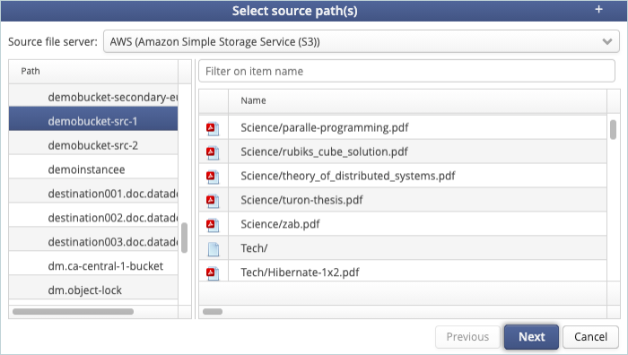 Select file server and click Next