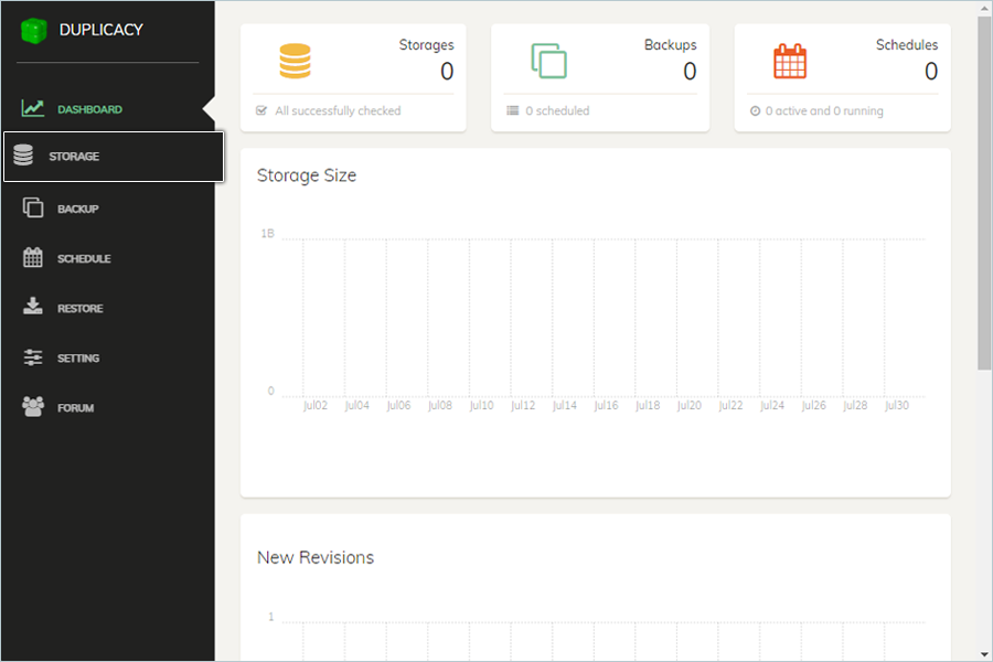 Navigate to Storage - IDrive e2
