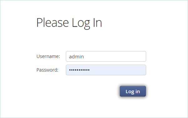 Log in to DobiMigrate