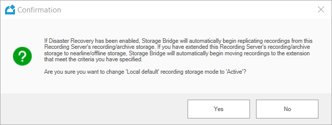 Milestone XProtect integration with IDrive e2 cloud storage