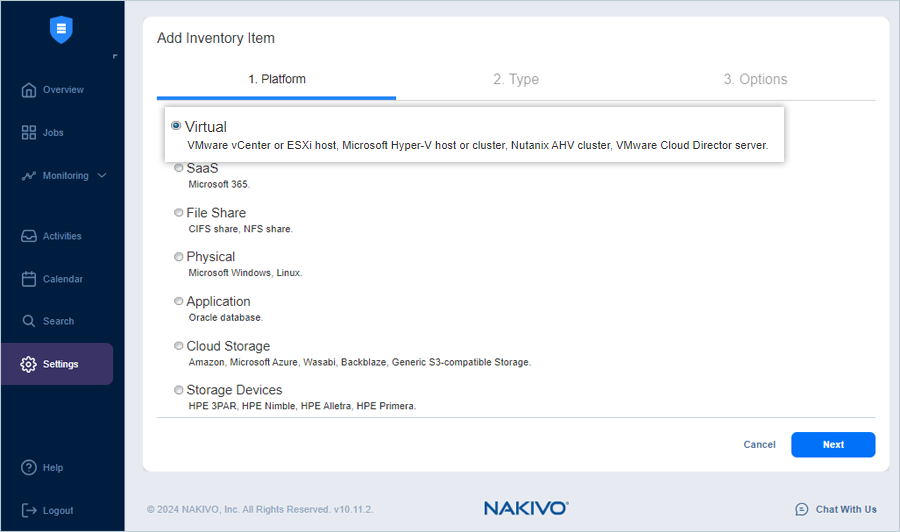 IDrive e2 with nakivo backup