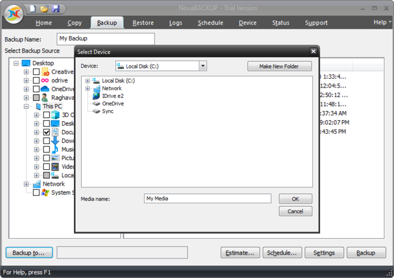 IDrive e2 with nova backup