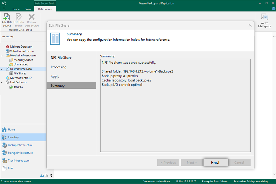 IDrive e2 with Veeam NAS Backup