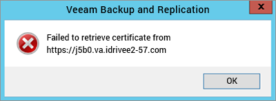 Veeam Backup & Replication
