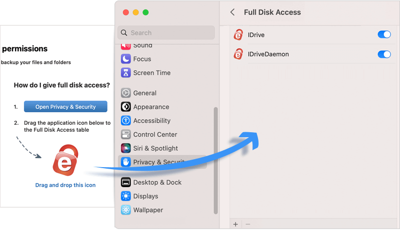 IDrive for Mac