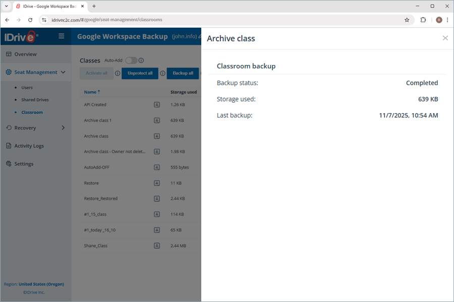  view client wise status