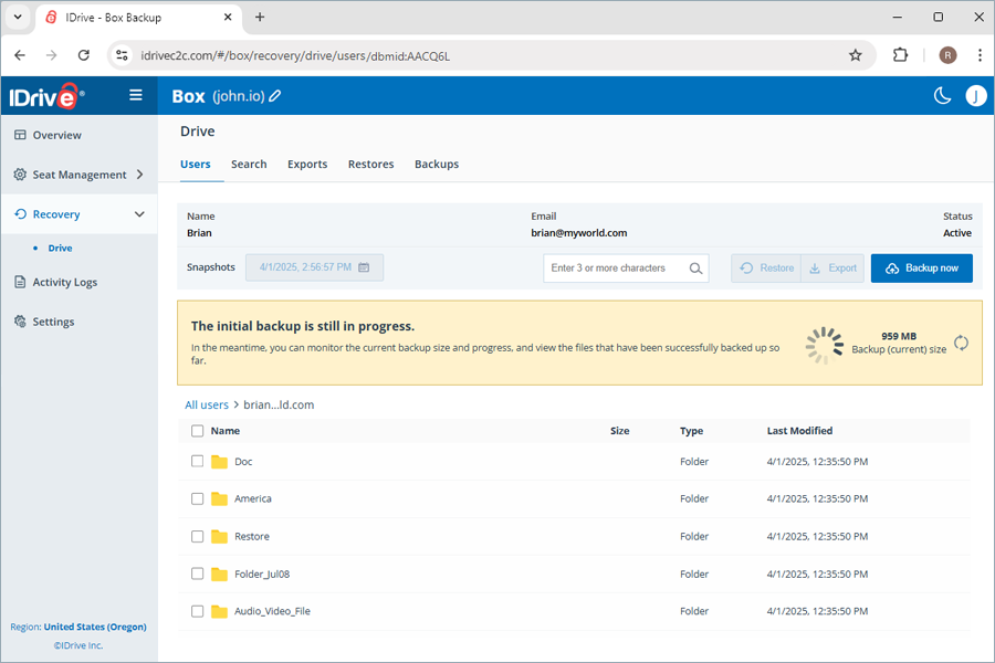  view client wise status
