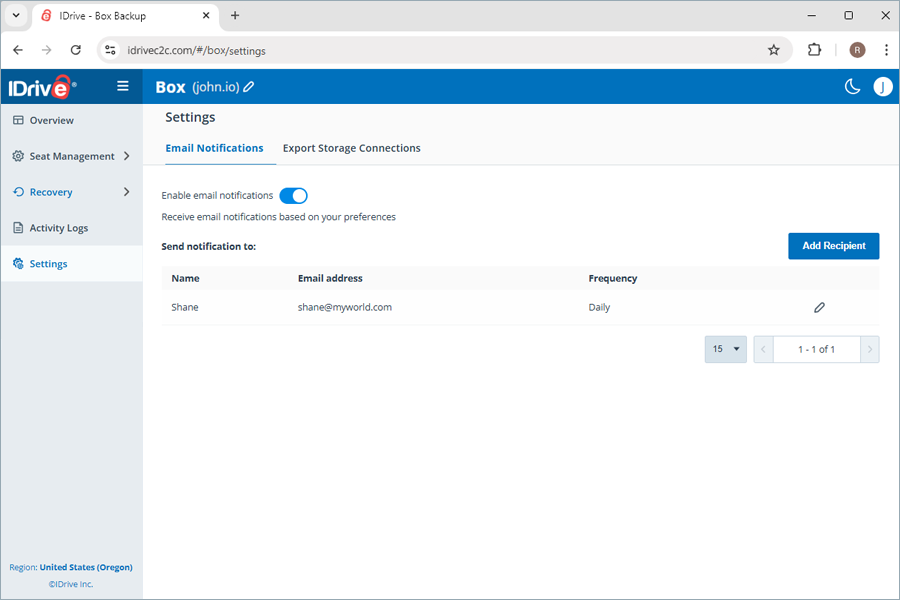  view client wise status